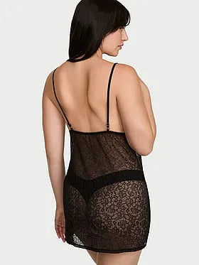 Tease Lace Mini Slip Dress