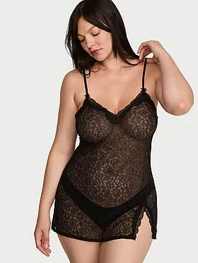 Tease Lace Mini Slip Dress
