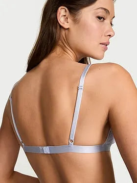Heart Lace Unlined Triangle Bralette