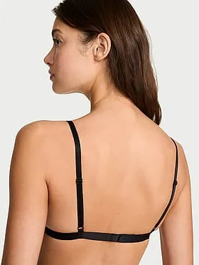 Heart Lace Unlined Triangle Bralette