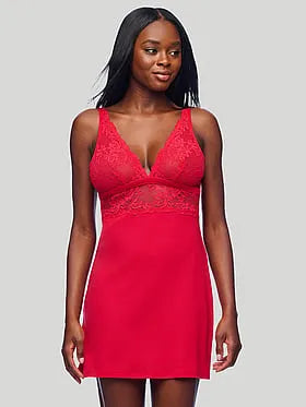 Carmela Plunge Chemise