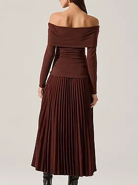 Tanaia Mixed Media Dress