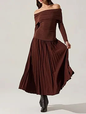Tanaia Mixed Media Dress