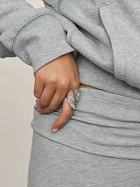Crystal Wings Ring