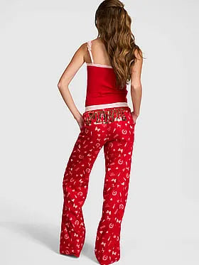 PINK x LoveShackFancy Flannel Pajama Pants
