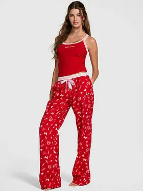 PINK x LoveShackFancy Flannel Pajama Pants