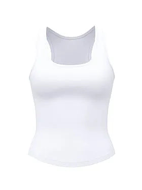 Relaxed Rib Boyfriend Tank Top