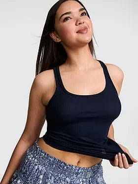 Relaxed Rib Boyfriend Tank Top