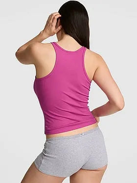 Relaxed Rib Boyfriend Tank Top