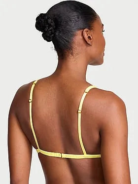 Tease Satin Kiss Triangle Bralette
