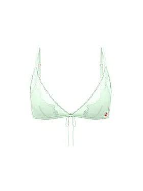 Tease Satin Kiss Triangle Bralette
