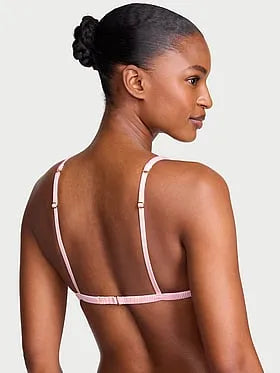Tease Satin Kiss Triangle Bralette