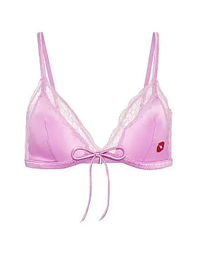 Tease Satin Kiss Triangle Bralette