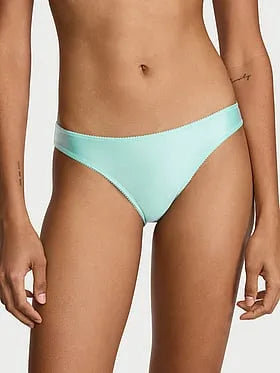 Satin & Mesh Bride Bikini Panty