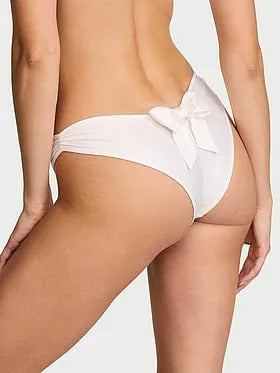 Satin Bow-Back Brazilian Panty