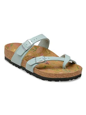 Mayari Printed Footbed Sandals