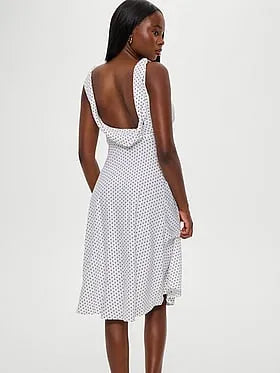 Aurora Satin Midi Dress