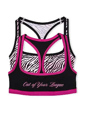 2-Pack Cotton Racerback Bralettes