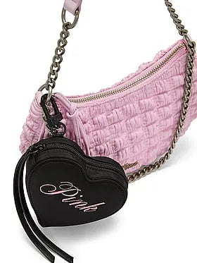Heart Pouch Keychain Charm