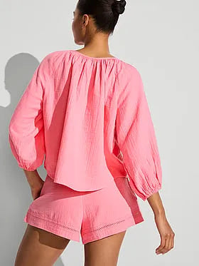 Beachwear Cotton Gauze Easy Top
