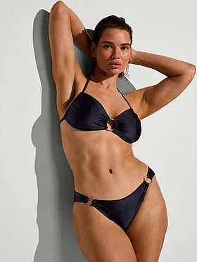 Glam Rings Bandeau Bikini Top