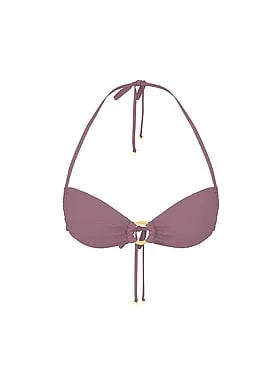 Glam Rings Bandeau Bikini Top