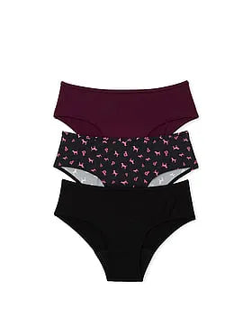 3-Pack Period Hiphugger Panties