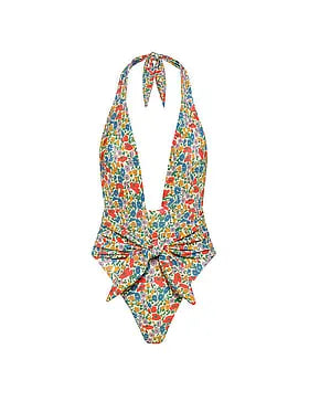 Tropez Tie-Up One-Piece Swimsuit