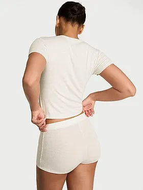 SoSoftâ¢ Modal Ribbed Tee & Shortie Set
