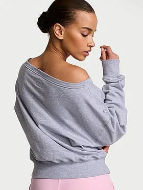 Off-Duty Terry Boatneck Sweatshirt