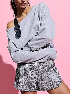 Off-Duty Terry Boatneck Sweatshirt