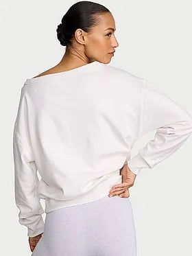 Off-Duty Terry Boatneck Sweatshirt