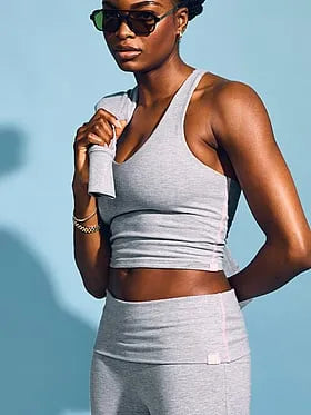 Cotton Racerback Tank Top