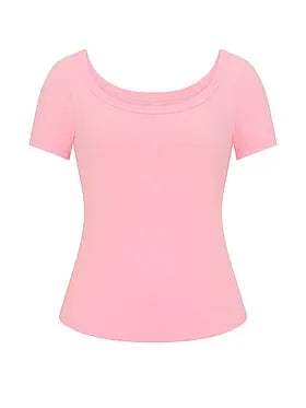VS Iconic Rib Scoop Tee
