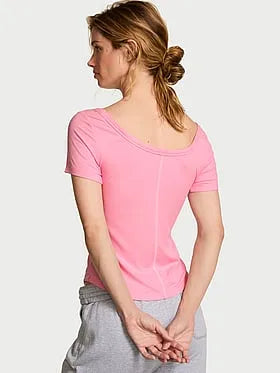 VS Iconic Rib Scoop Tee