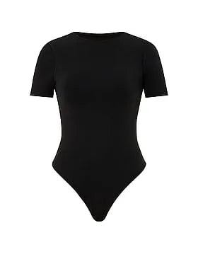 Shapewear by Victoria Smoothing Rib Tee Bodysuit