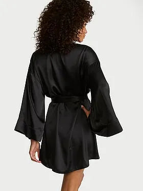 Satin Short Robe