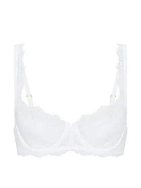 Rose Lace Uplift Balconette Bra