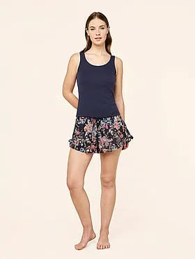 Layla Boxer and Singlet Pajama Set