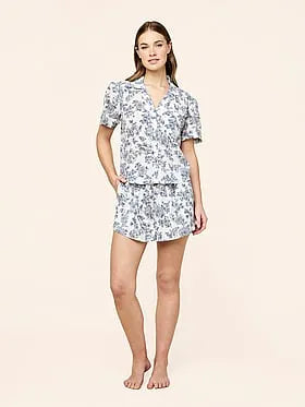 Nostalgia Boxer Pajama Set