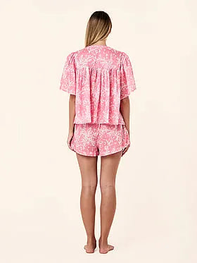 Cheri Blossom Gathered Boxer PJ