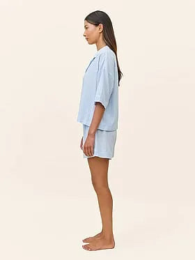 Sabrina Stripe Boxer Pajama Set