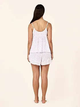 Swiss Dot Cami Boxer PJ Set
