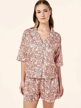 Carly Floral Cotton PJ Set