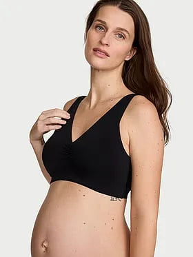 Seamless Plunge Pumping Bra