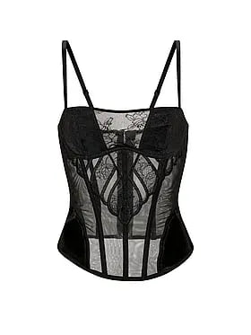 Desire Lines Embroidery Corset Top