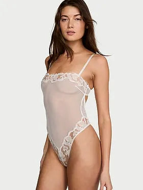Frou Frou Embroidery Bow-Back Teddy