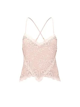 Lace Scallop-Hem Cami