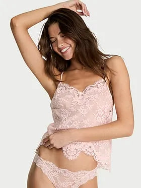 Lace Scallop-Hem Cami