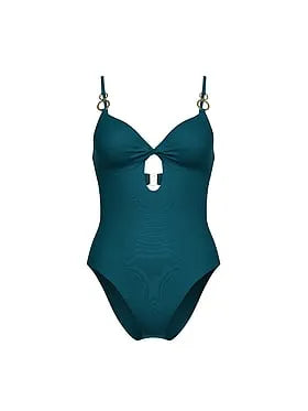 Glam Rings Twist One-Piece Swimsuit